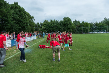 Bild 28 - Aufstiegsspiel SG Borgstedt/Brekendorf - SV Wahlstedt : Ergebnis: 1:4